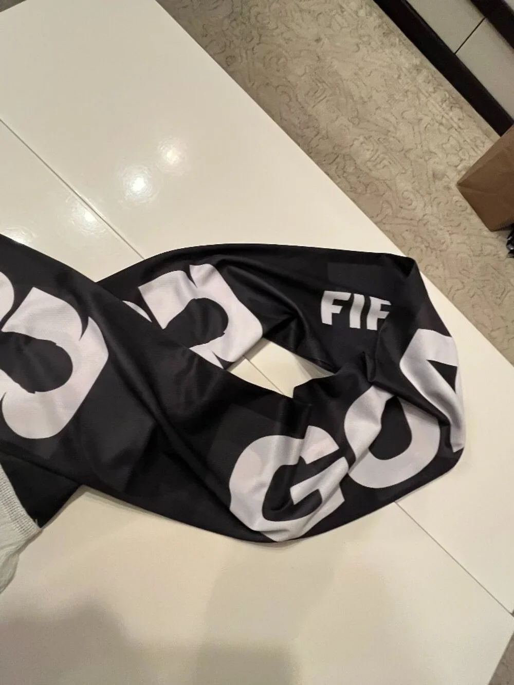 IFA Black & White Scarf (Set of TWO) Official Licensed Product NWT(col/x)